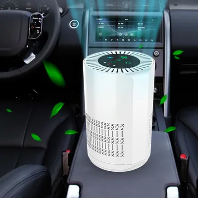 Retail Smart UV Ionizer Car Mini Electric Air Cleaner Humidifier Sterilizer Filter Purifier for Home