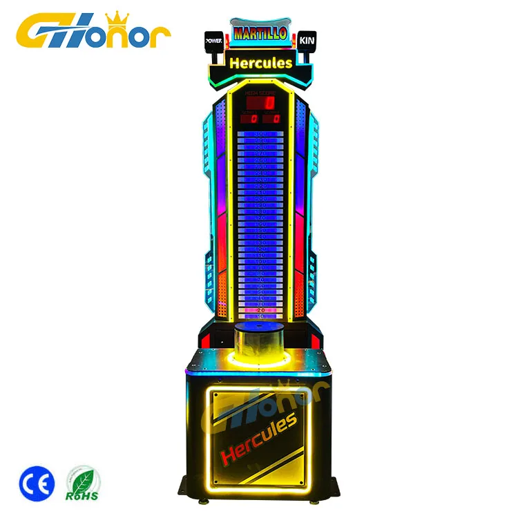 Indoor playground Hot selling Boxing machine The king of hammer Coin operated game machine Suitable for Game Center