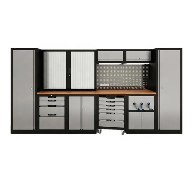 Motorcycle garage metal storage workshop tool cabinet