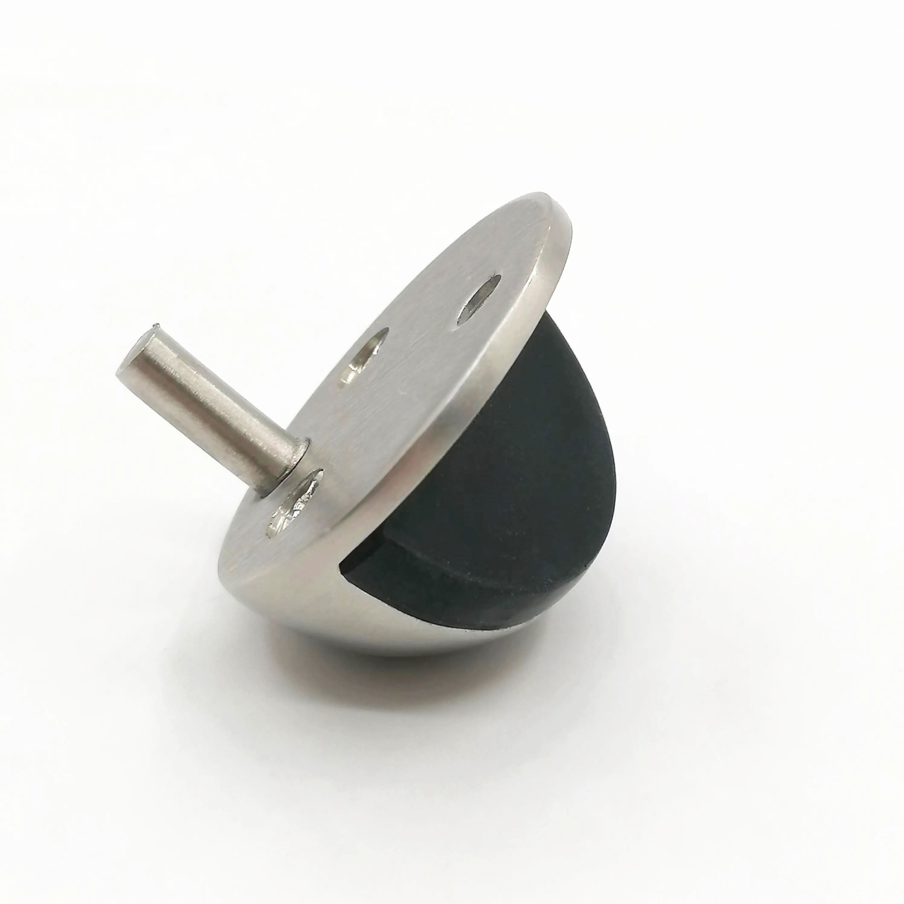 Wholesale Stainless Steel Hidden Steel Door Stopper Door Stops With Rubber For Bathroom Kitchen Office Home