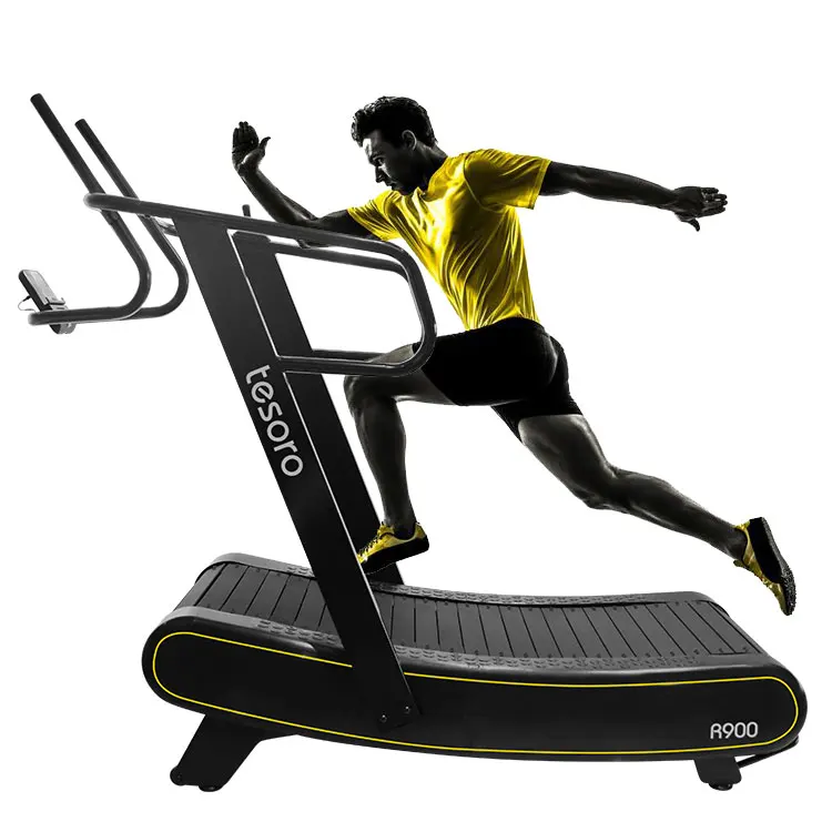Athletic Trainer  curved treadmill for High-intensity Interval Training with convenient speed control and best price guarantee