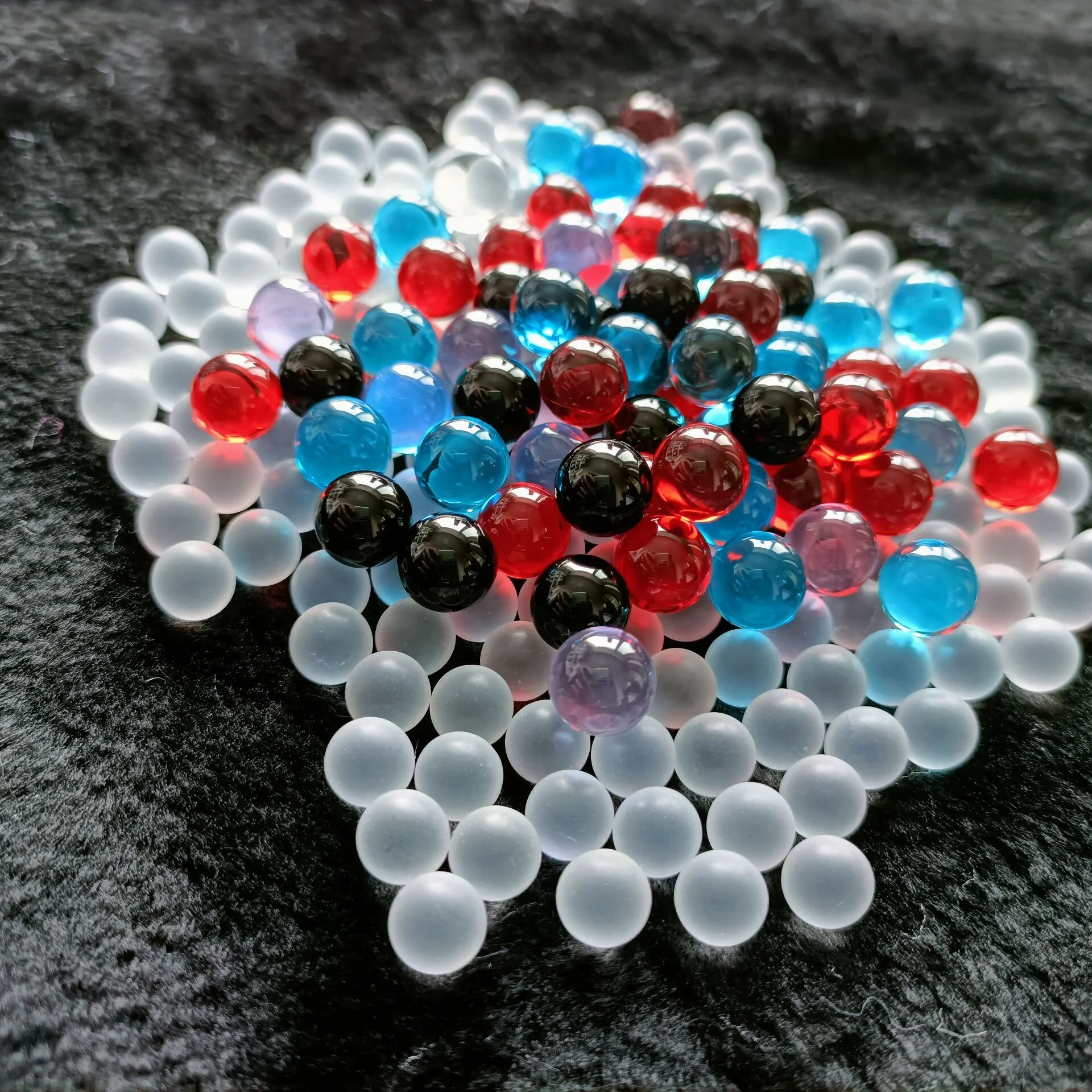 Wholesale crystal glass marbles 3mm 4mm 5mm 6mm 8mm 10mm bulk round solid glass marbles