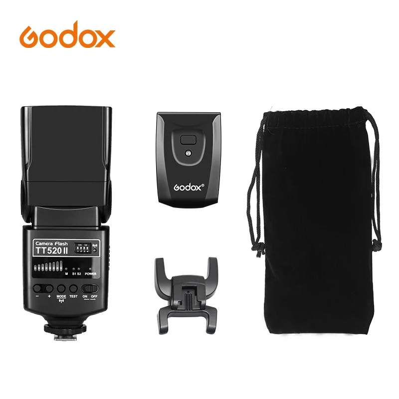 Hot Sale quality goods GODOX TT520II TT600 Camera Flash Lights Photography outdoor portable Speedlight for Canon Nikon SONY
