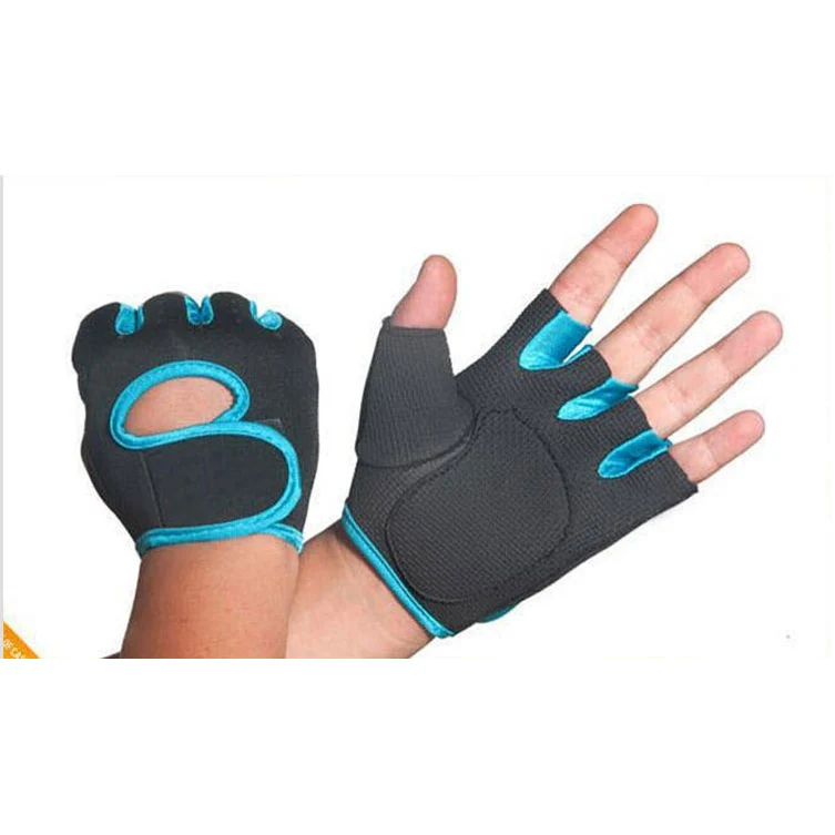 
Fitness anti-slip cycling gym half-fingered weightlifting gloves 