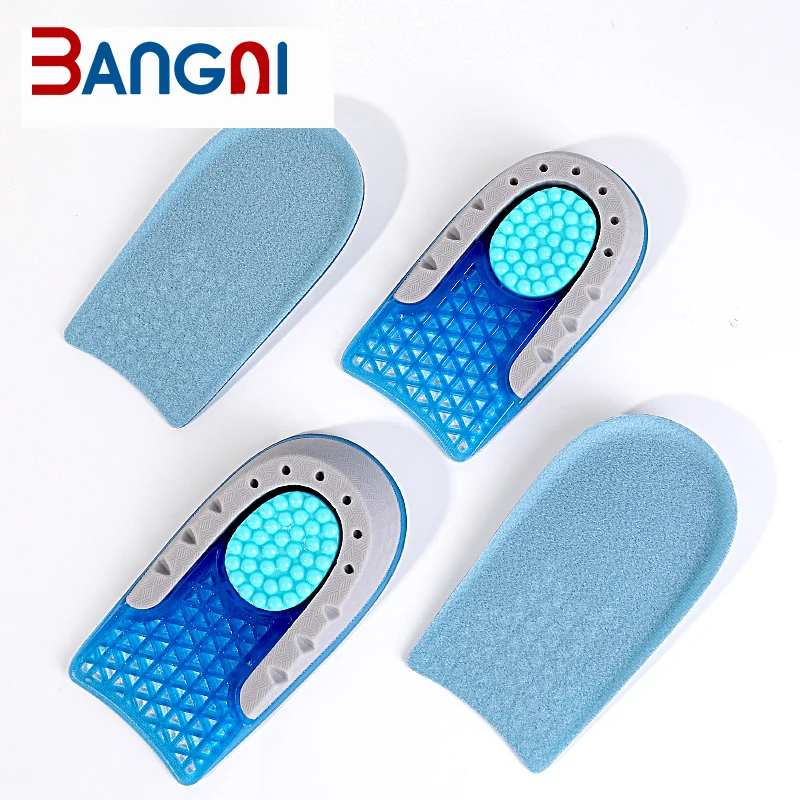Wholesale Taller Growth Shoe Pad Boosting Inner Sole Heigh Increasing Shoe Inserts Height Increase Insoles