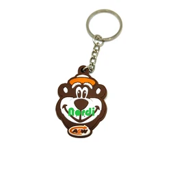 New product fashional design custom motor bike key chain,PVC key tag with metal ring