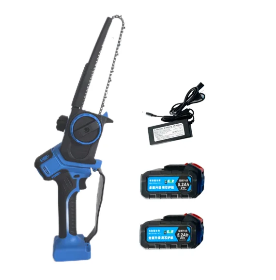 Mini Electric Hand battery Saw 7 Inch Chainsaw Portatil Lityum Testere with Pole