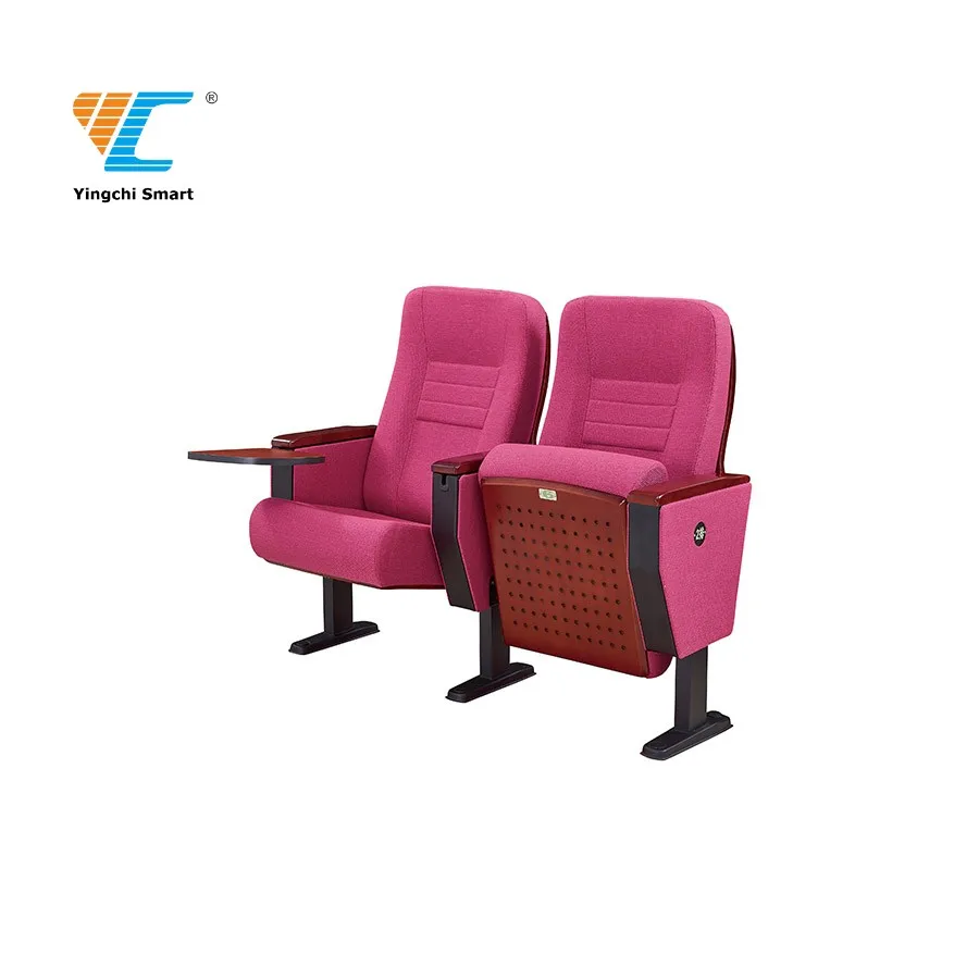 Wood Public Hall Seats School Student Audience Auditorium Seating Excellent Auditorium Chairs Wholesale