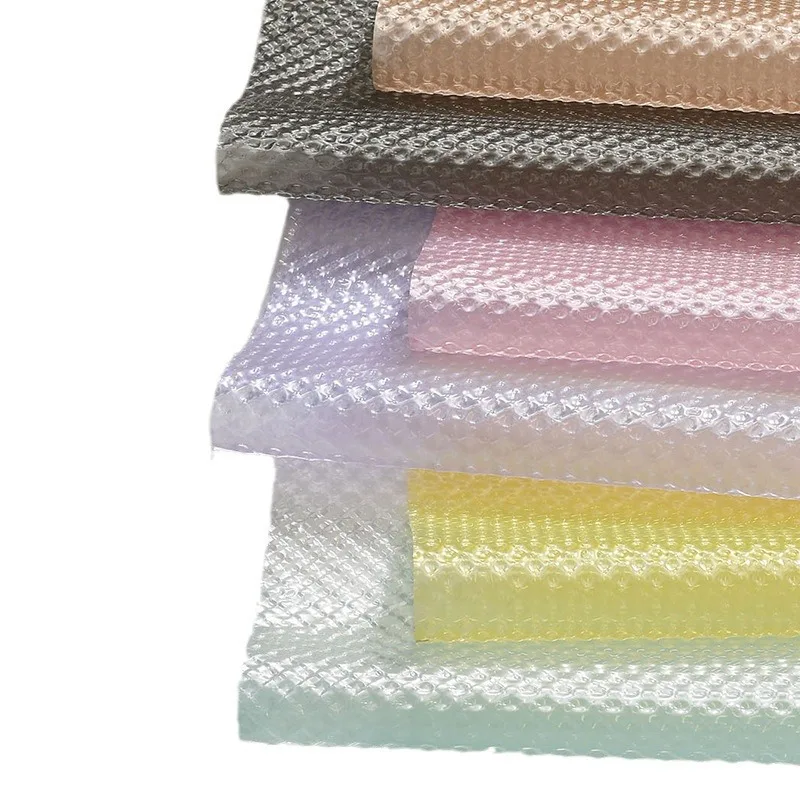 High-Level 12 Silk Cellophane Bubble Water Flower Shop Wrapping Paper Three-Dimensional Embossed Bubble Film Made Pulp Wrapping