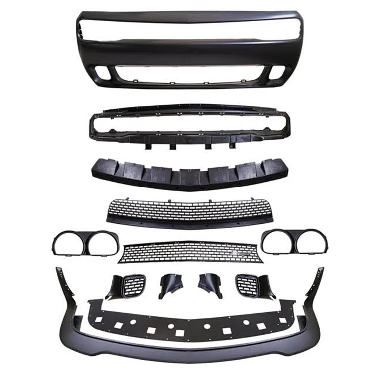 Hellcat стиль PP ABS передний бампер автомобиля для Dodge Challenger 2015-2022