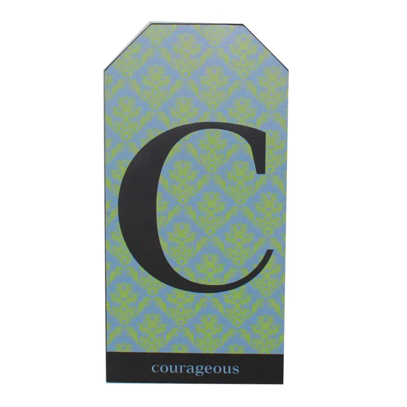 Custom wood to decor DIY Wooden plaques printed letters hanging on wall for festival and home decor