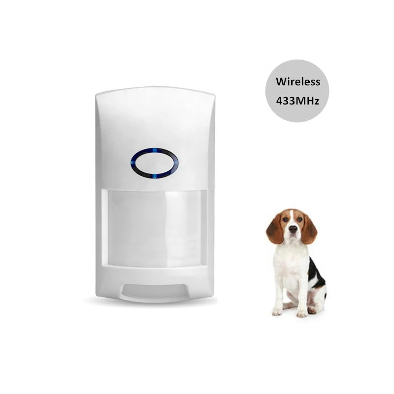 Passive Infrared Movement Sensor 433MHz Wireless PIR Motion Sensor Pet Immune P I R Motion Detector for Alarm System