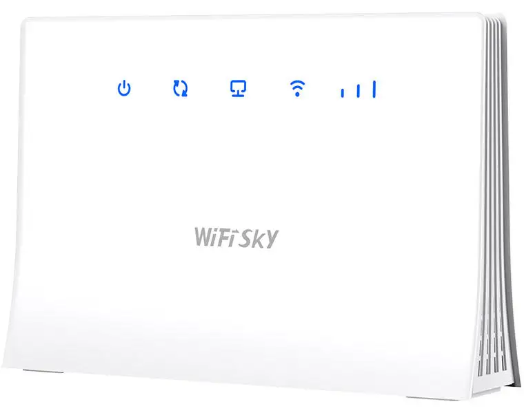 Беспроводной маршрутизатор wifisky стандарт RJ11 Volte VPN 300 Мбит/с 3G 4G LTE CPE Wi-Fi со слотом