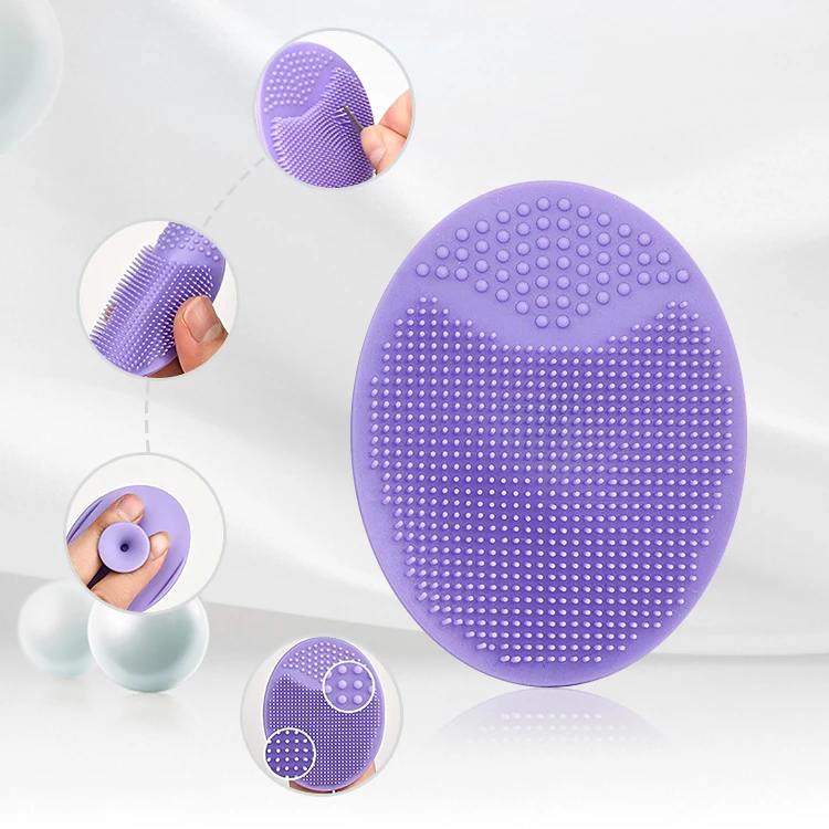 Hot Selling Beauty Face Brush Set Silicone Face Scrubber Facial Cleansing Brush Silicone Face brush