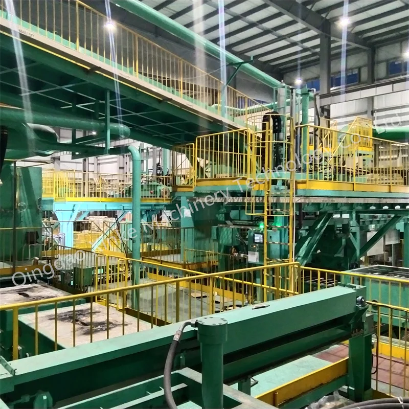 Foundry green sand v process casting foundry molding machine vacuum process molding line