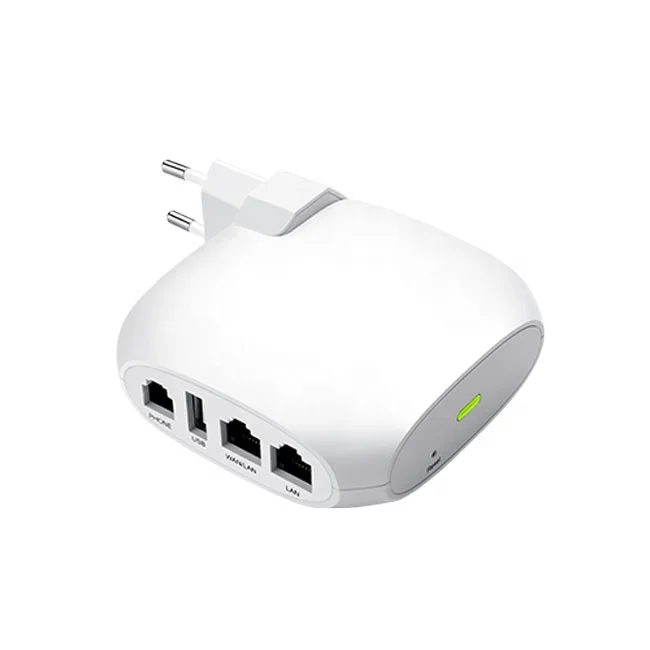 FlyingVoice Portable Wireless VoIP Adapter FTA1101 With one FXS port, one LAN port, one WAN port and one USB port