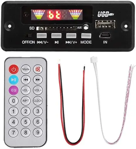 MP3 WMA Decoder Board TZT Wireless 5V 12V Novel Design Good Price Recordable Sound Module