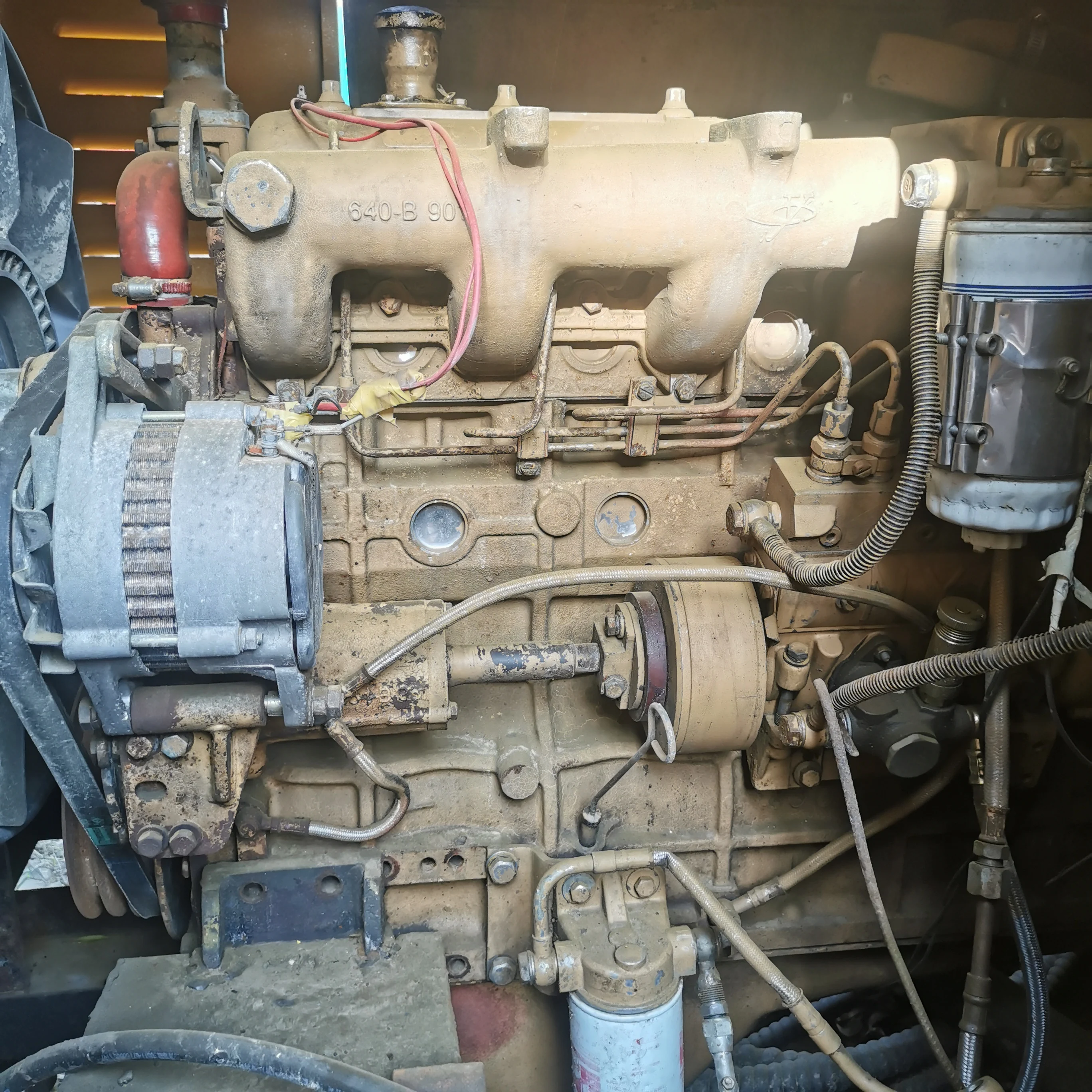 Second hand used Jinke JK400 crawler hydraulic 400 m depth 6.6m high tower water well drilling rig drilling machine