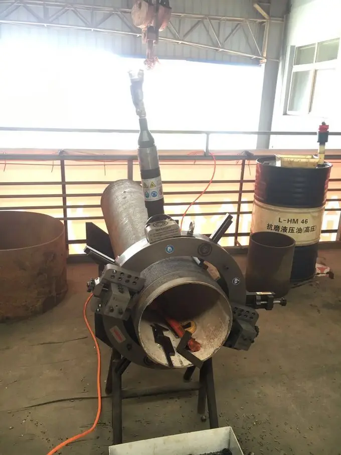 Thick walled  Pipe Cutting And Beveling Machine