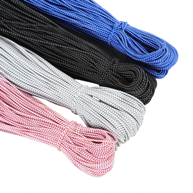 rubber rope elastic drawstring string stopper cord end lock elastic rope adjustable custom cord locks toggle elastic cord