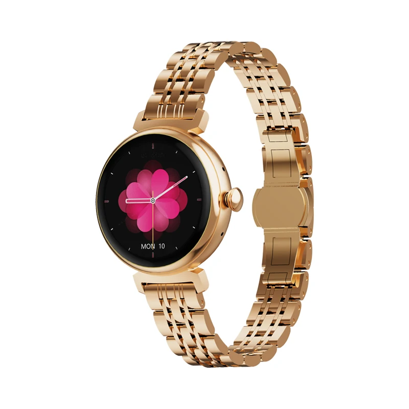 DM70 smart watch AMOLED screen 2023 for women BT call fashion design luxury lady reloj smartwatch
