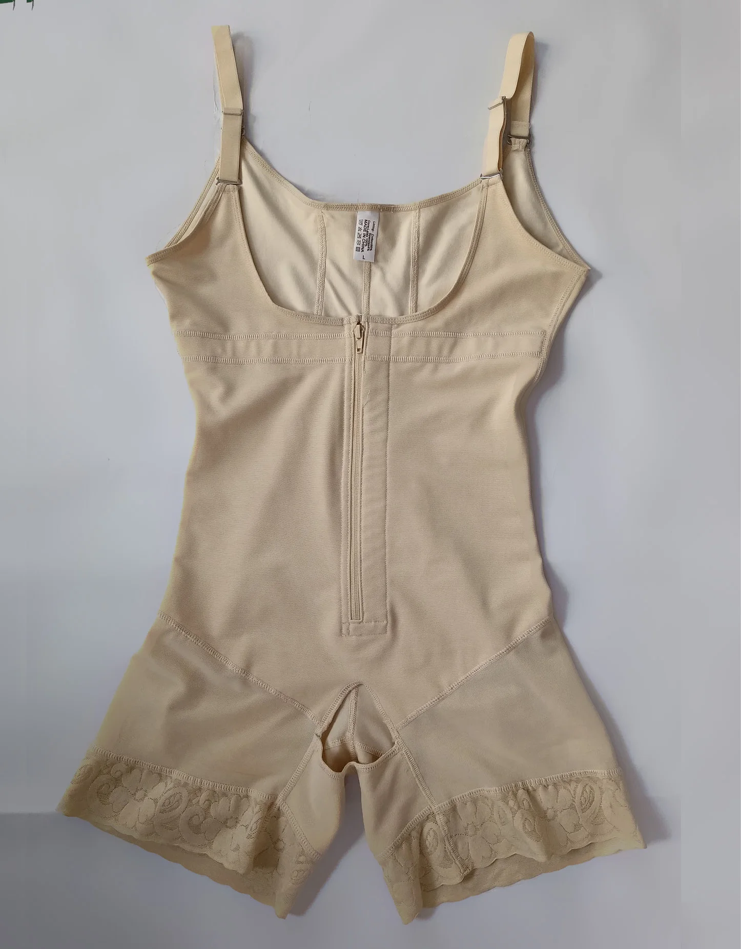 Factory Supply Ladies Wear Bodysuit Zipper Open Crotch Butt Lifter Hip Enhance Body Shaper Sexy Lingerie