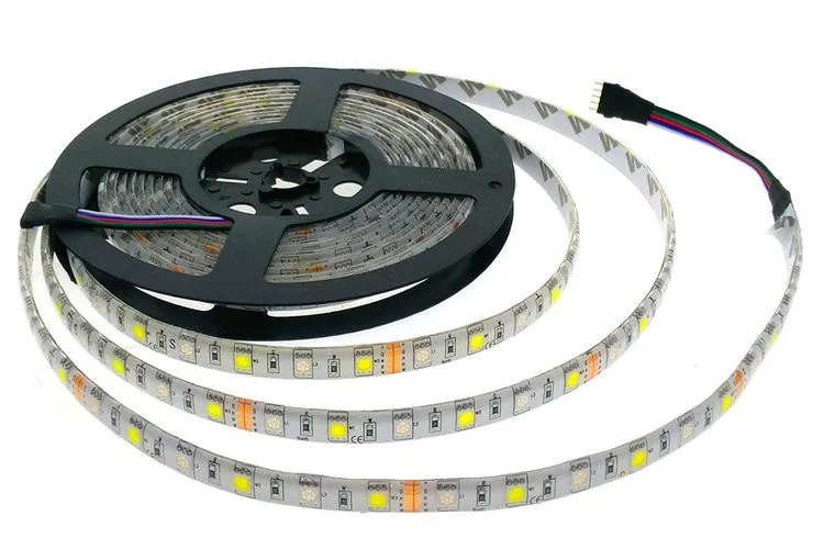 SMD 5050 5V RGB LED Strip Copper Body SK6812 WS2812B Addressable Pixel for Light Strings Lighting Circuitry Design Solutions