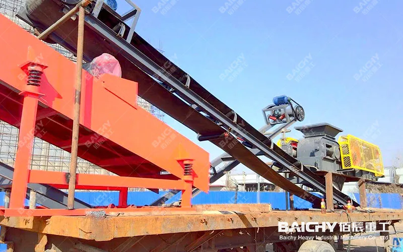 Factory Price Gravel Sand Making Machine Granite Limestone Riverstone Coal Crushing Equipment Hydraulic Double Roller Crusher    