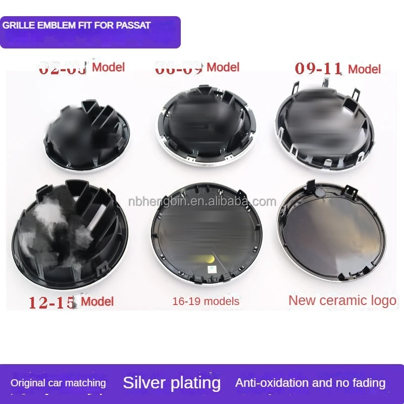 Car Front Grille Rear Trunk Emblem Logo For VW Volkswagen Golf 6 7 Car Logo Custom Badges Grill Emblem