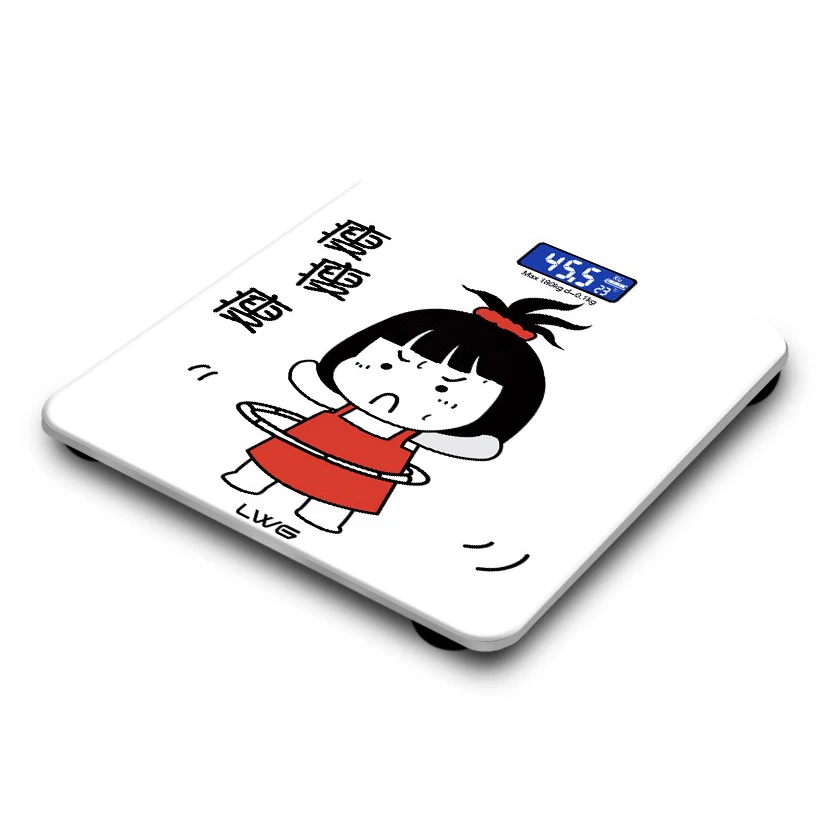 new design health analyzer machine electronic weight bathroom body balance digital personal scale