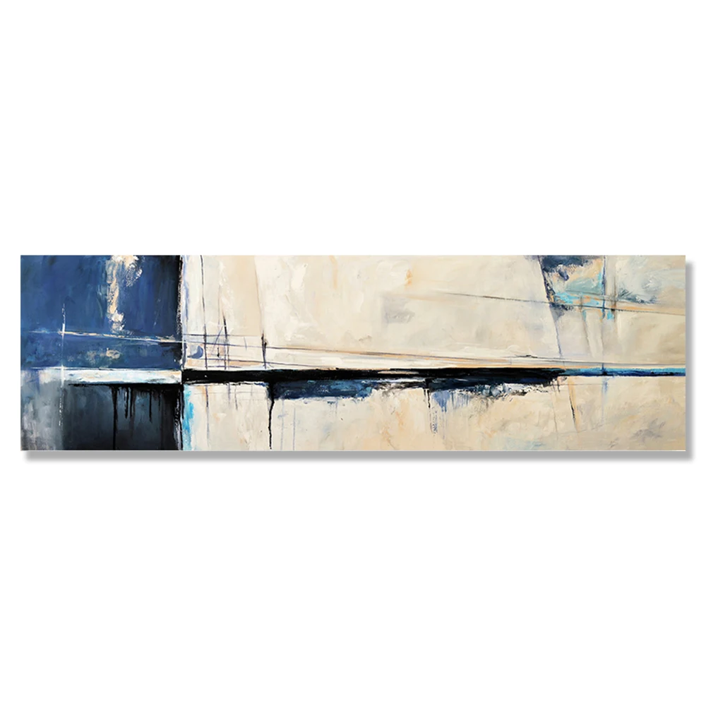 Custom Hand Painted Abstract  Oil Painting for Home Hotel Office Wall Art