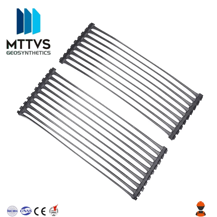 cheap HDPE Geo Grid For reinforce retaining walls 60kN 70kN 90kN 110kN 140kN 160kN 200kn factory pricelist in stock