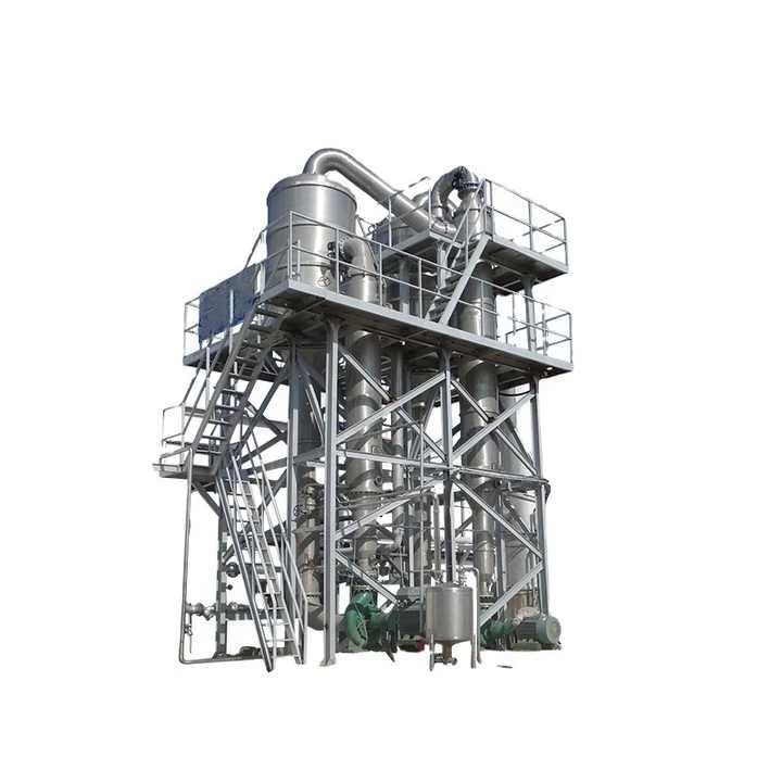 High efficiency fruit puree mango tomato paste forced circulation evaporator