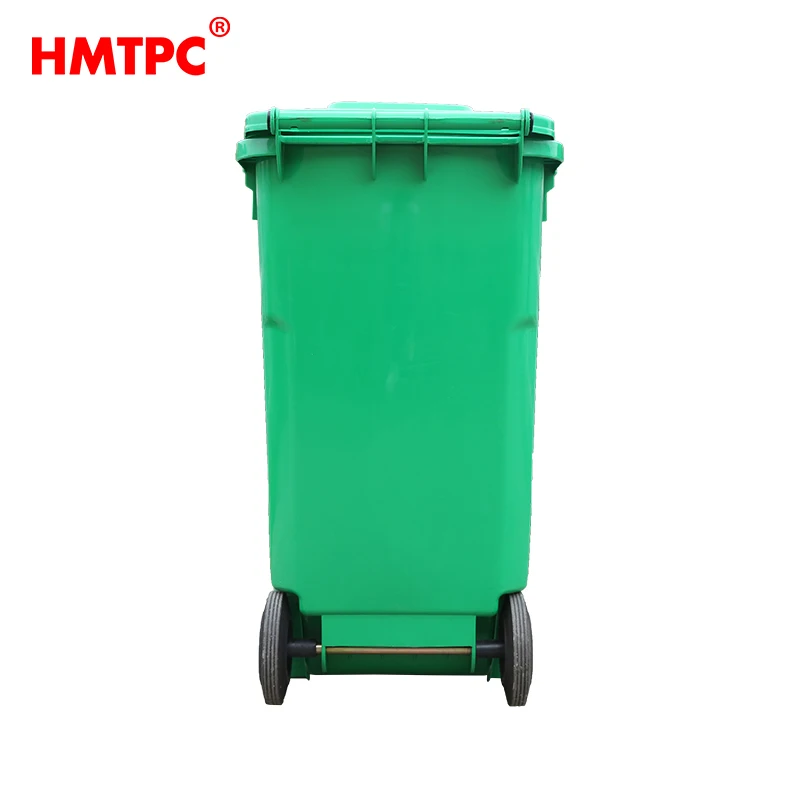 Hot sale! HDPE Customized Color 240 liter With Lift Bar Waste Bin American Style Recycle Bin