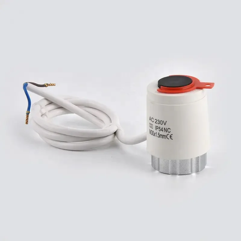 230V M30X1.5 Under floor heating thermal thermal Water separator heads electric actuator