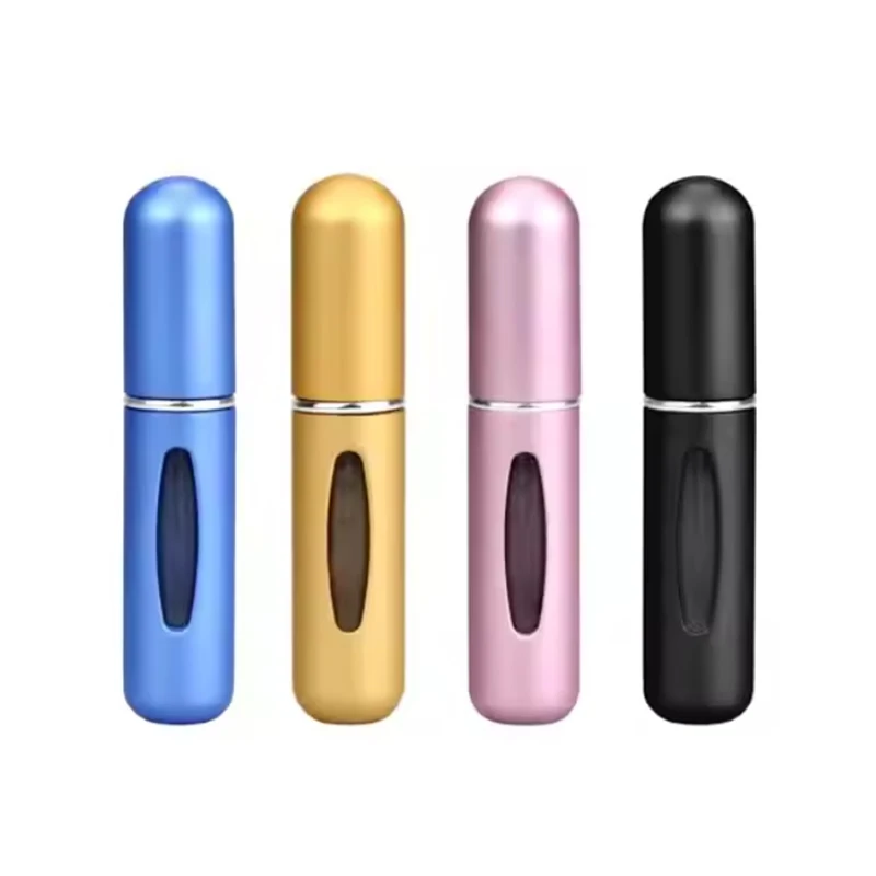 5ml Vacuum Dispenser BottlePortable Perfume Dispenser BottleBottom Straight PumpPress Spray BottleFine Mist Small Spray Bottle