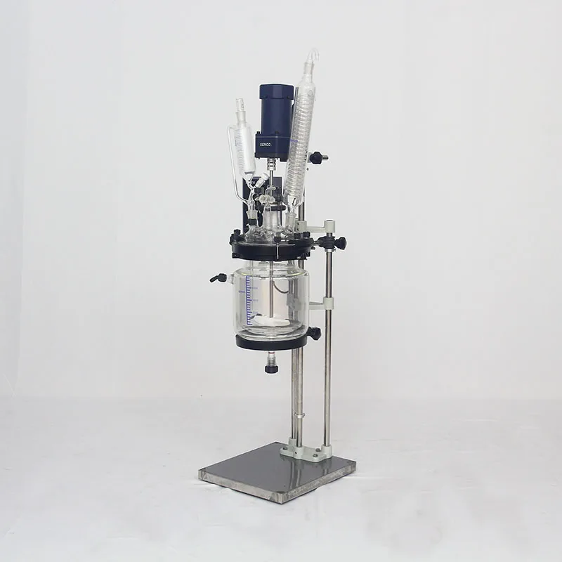 
Laboratory high quality 1L-200L chemical reactor(jacketed glass reactor FC302 