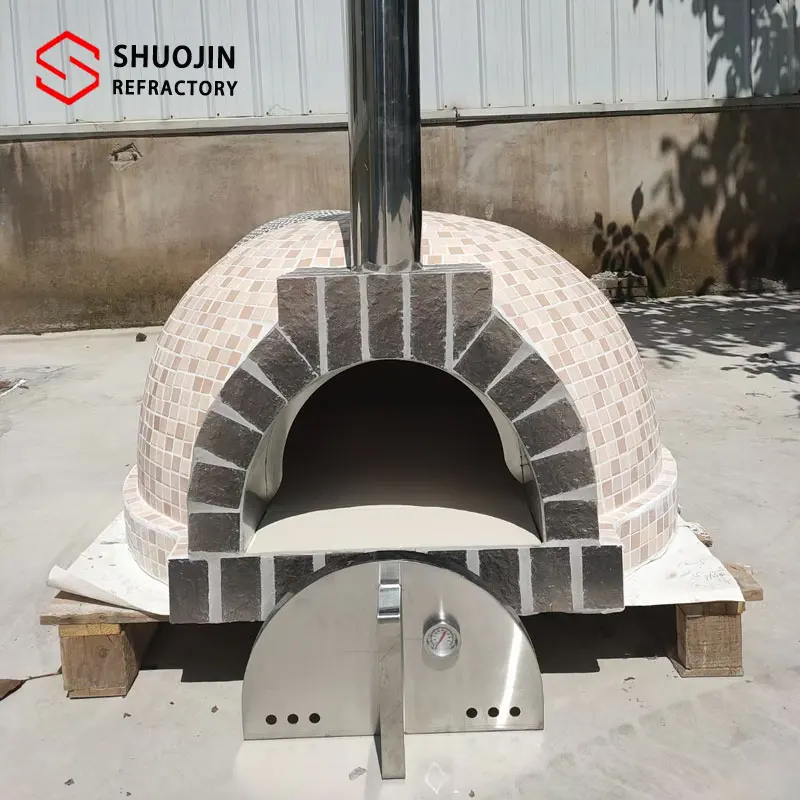 German Chinese Mexican Round Pizza Oven Mexican-Style Wood-Fired Pizza Oven