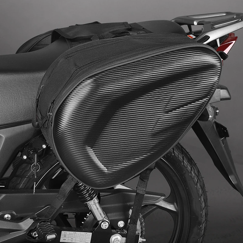 Moto Helmet Travel side Bags Waterproof Motorcycle Saddle Fuel Tank bag Saddle Side Bag Tail Luggage Suitcase