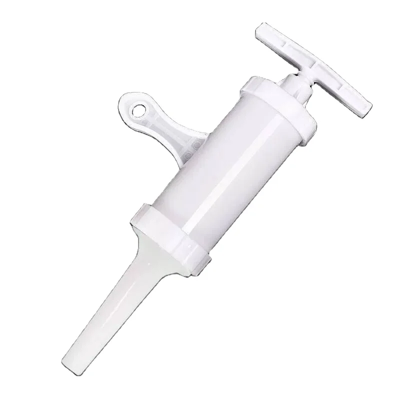 
Household Manual Plastic Stuffer Small hand-cranked funnel sausage stuffer 