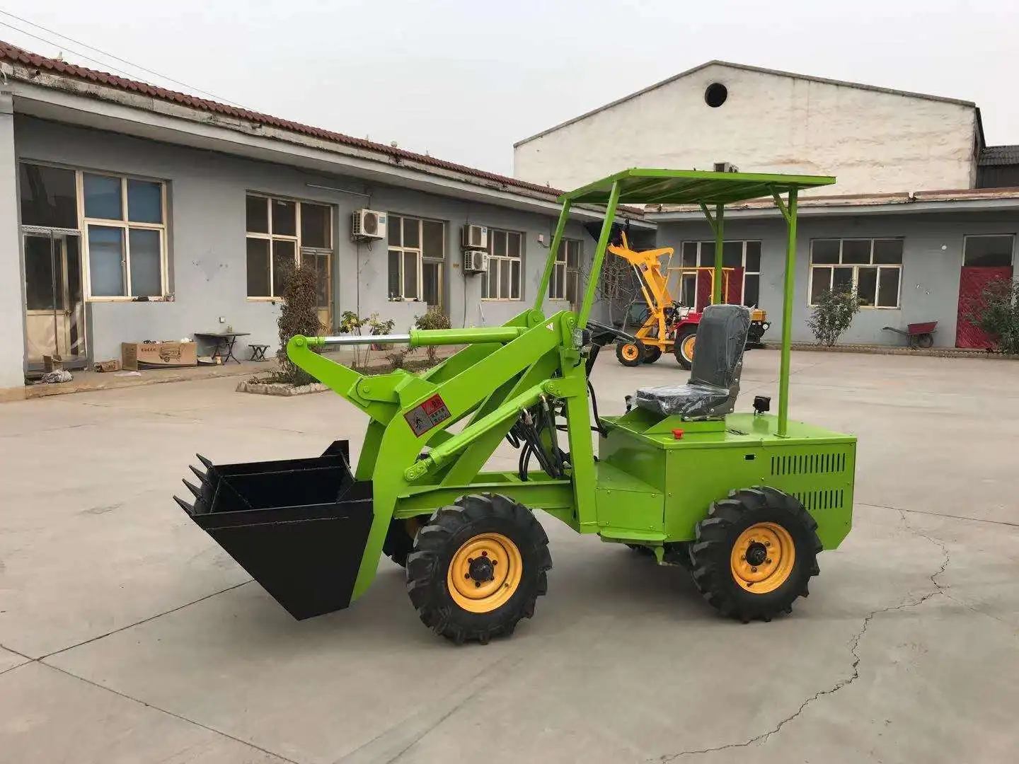 China Cheapest Mini Loader ELECTRIC Loader Factory Front End Loader Prices