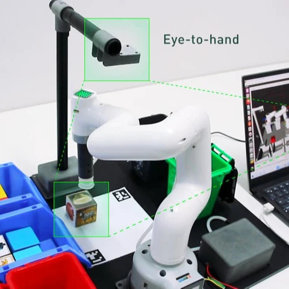 Artificial Intelligence Kit/ Color recognition automatic robotic arm /educational robotic arm kit