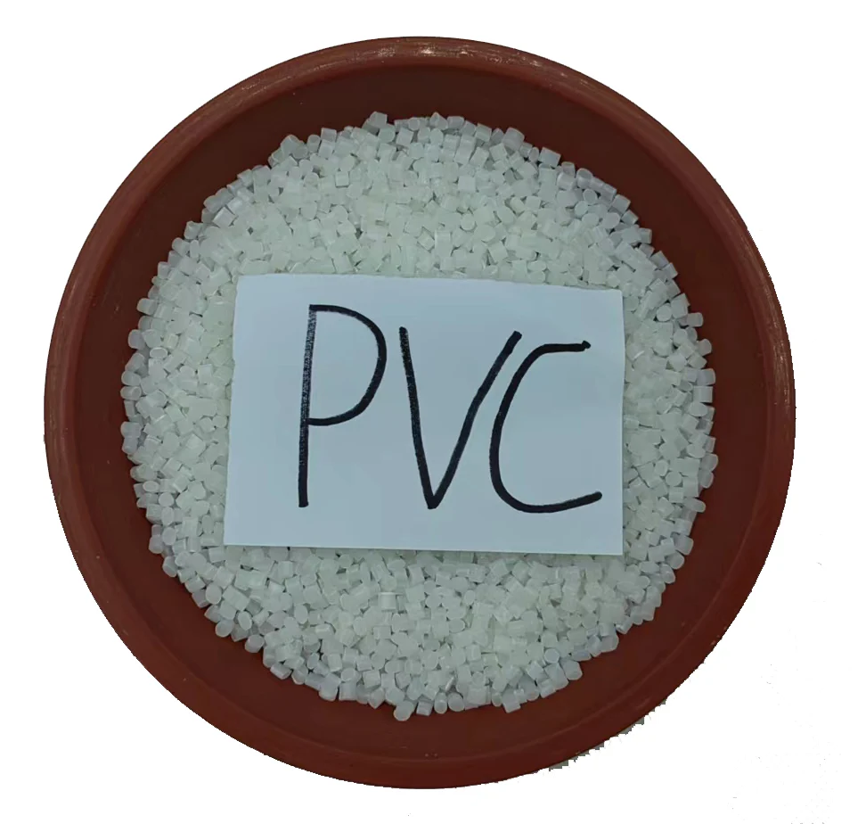 china factory production of pvc granules hot sale virgin and recycled pvc granules k65 medical pvc resin