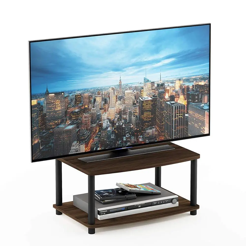 Turn-N-Tube 2-Tier Elevated TV Stand