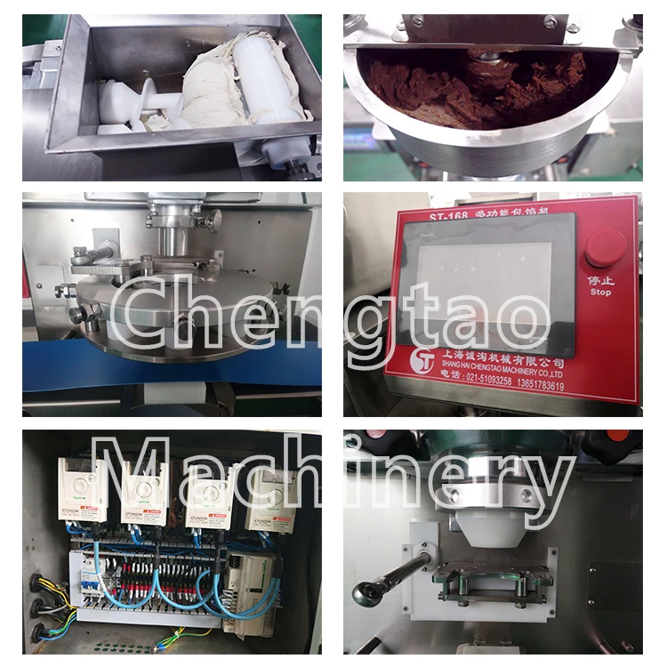 Automatic Stainless Steel Falafel Kibbeh Kubba Maamoul Making Encrusting Machine