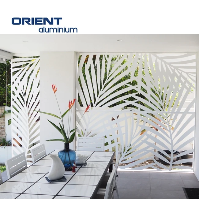 Sliding separator soundproof divider salon laser cut patio partition dividing wall separators outdoor patio screen panels