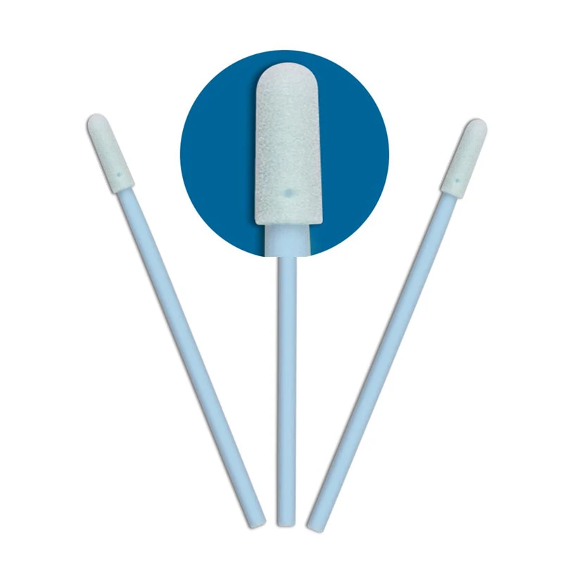 Antistatic Handle Sponge Anti-Static Esd Pu Foam Swabs For Electronics Cleaning