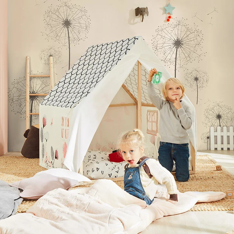 Wholesale Indoor Outdoor Activity Kids Play Tent Baby Play Home  Unicorn Scout Tent Play house for kids