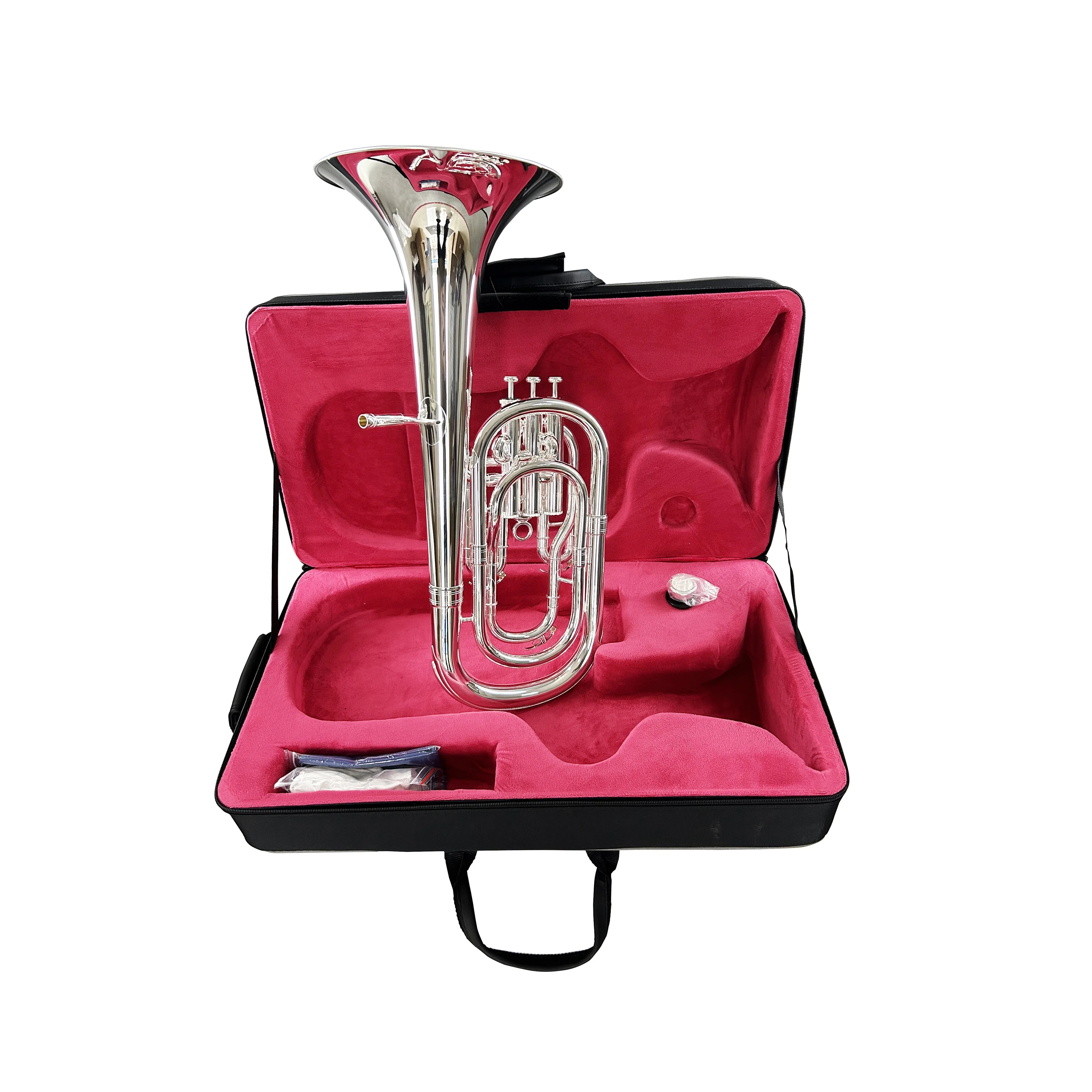 SEASOUND OEM High Quality Silver Plated Baritone Trumpet JYBT756S