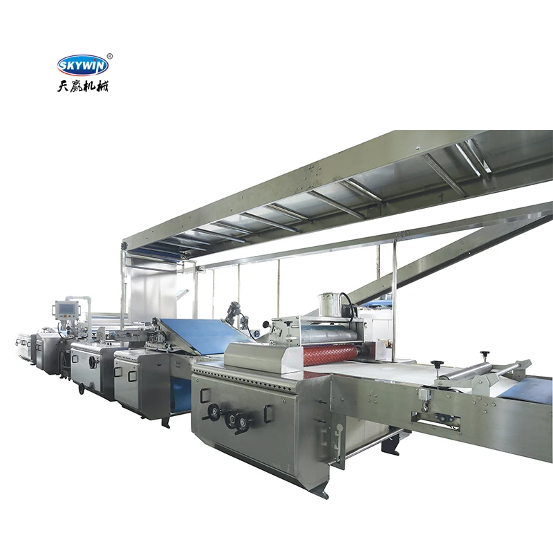Chinese manufacturers fully automatic biscuit machine de production de biscuits making machine